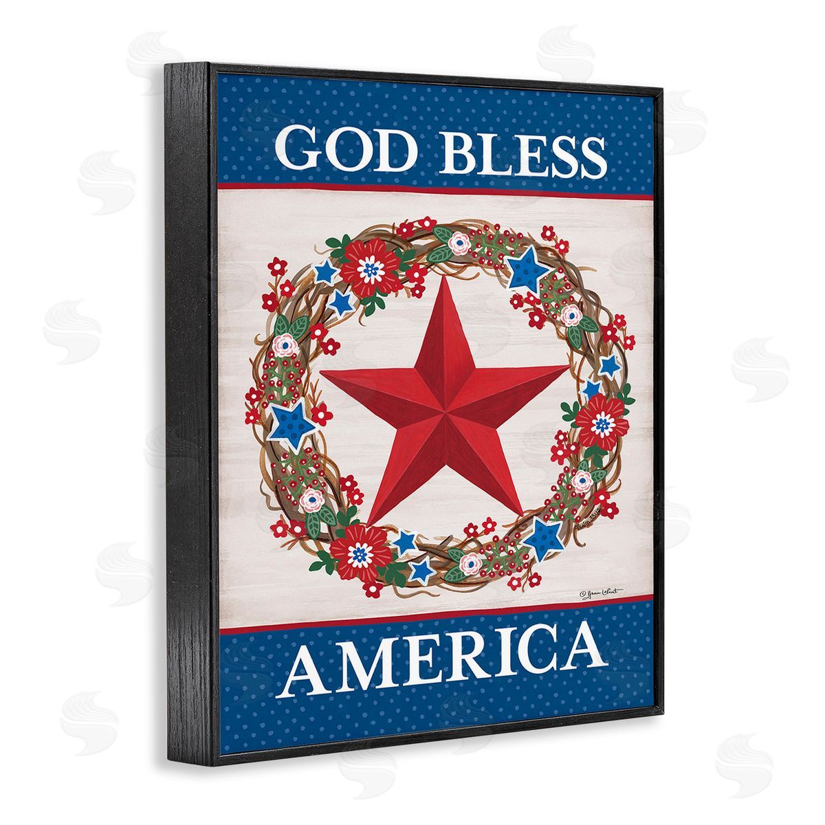 Annie LaPoint God Bless America Wreath
