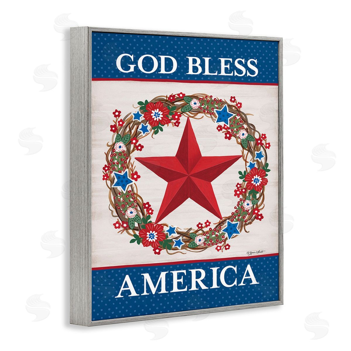 Annie LaPoint God Bless America Wreath