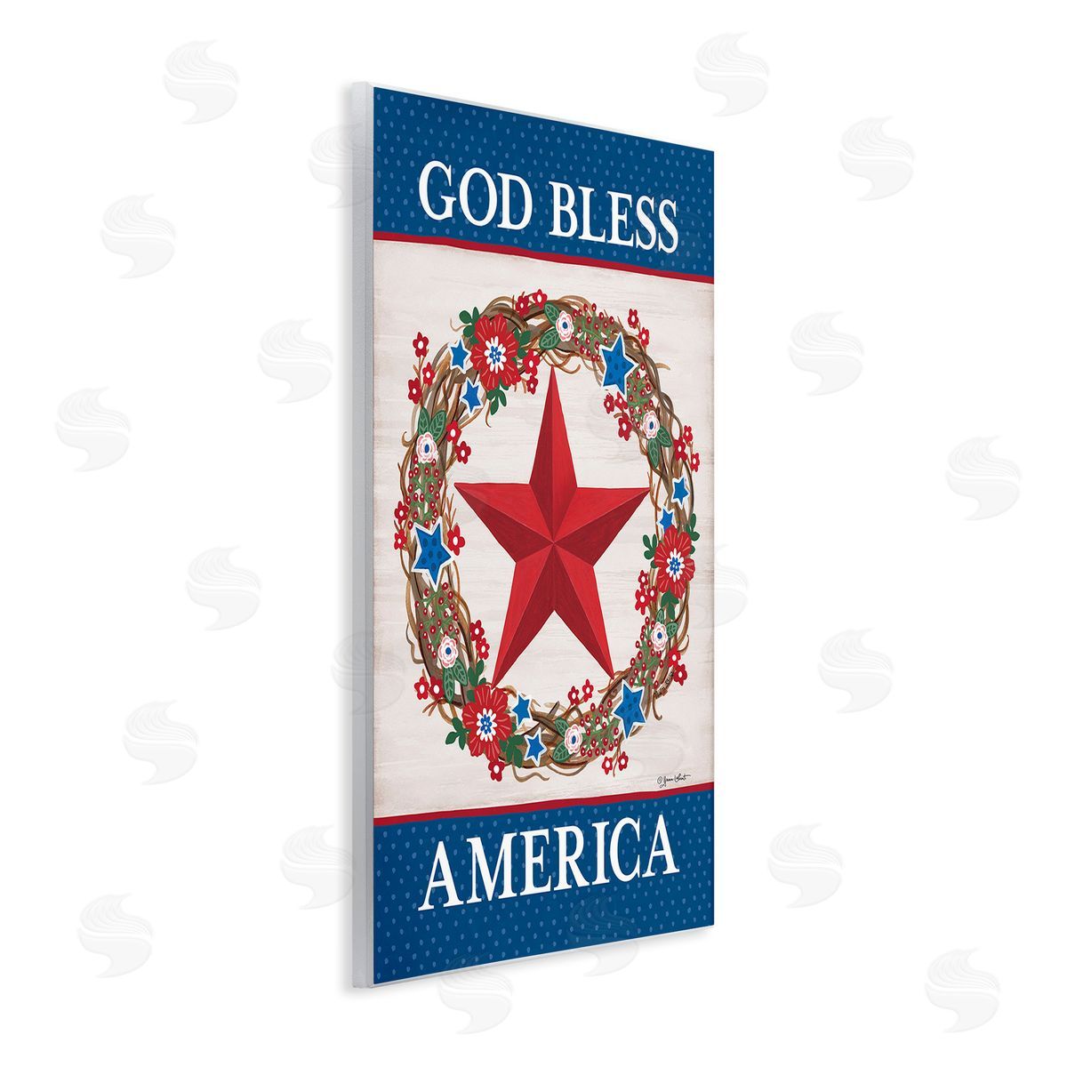 Annie LaPoint God Bless America Wreath