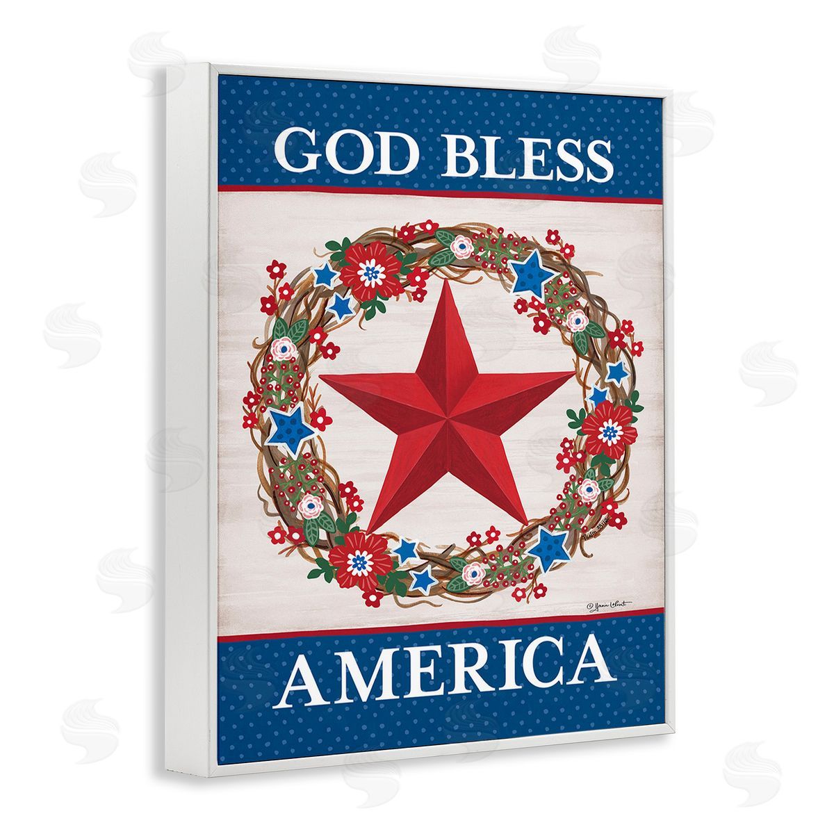 Annie LaPoint God Bless America Wreath
