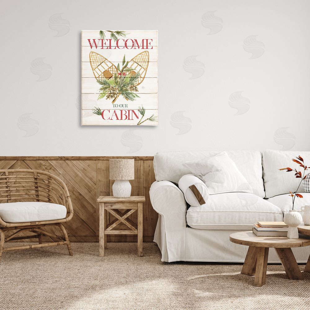 Deane Beesley Rustic Cabin Welcome