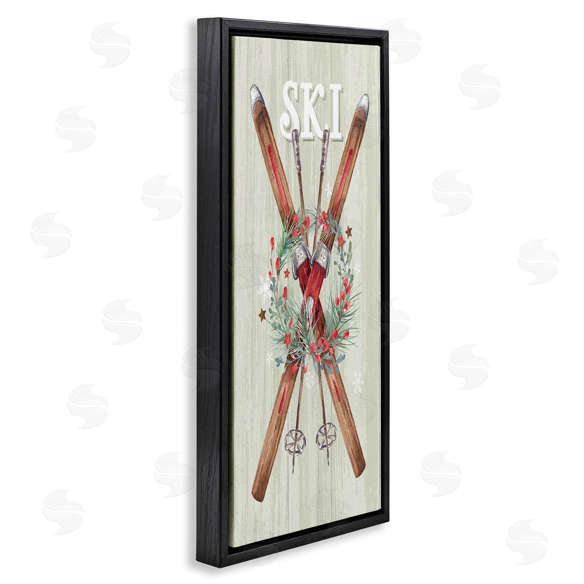 Courtney Morgenstern Rustic Winter Skis