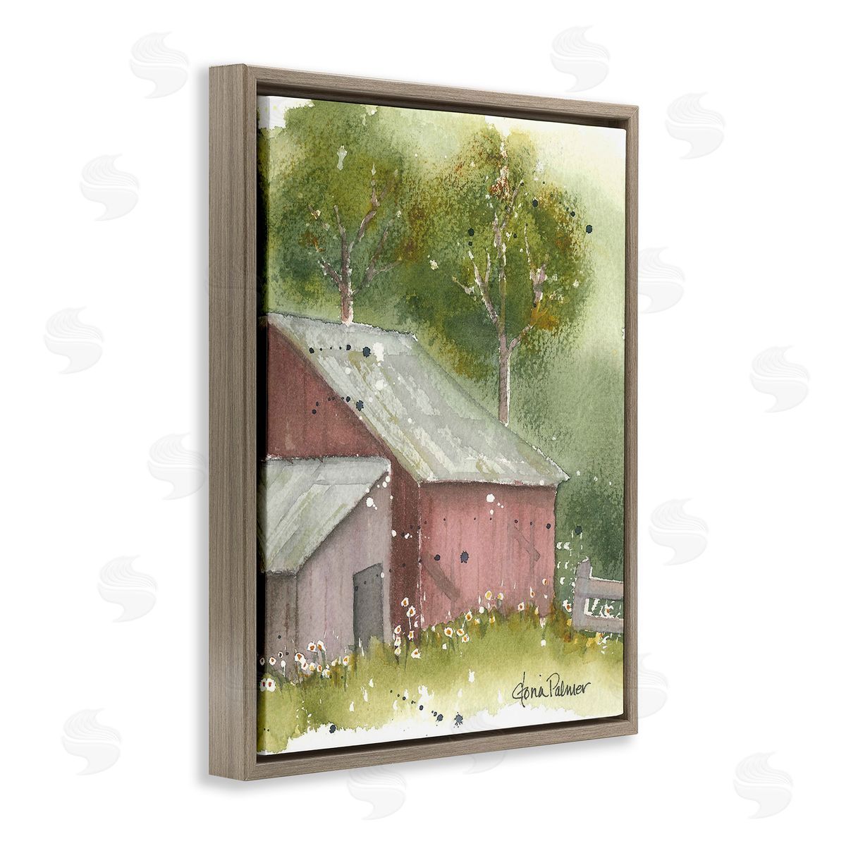 Gloria Palmer Barn with Spring Florals