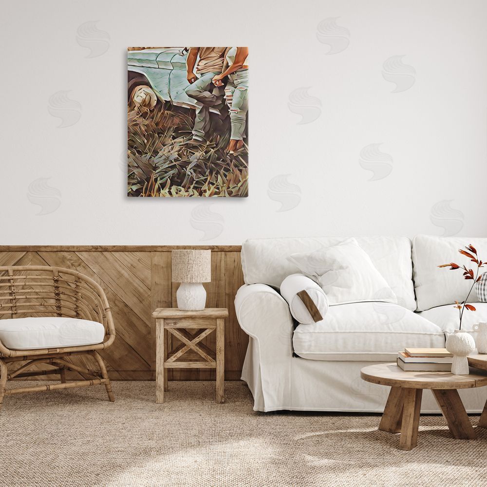 Jesse Keith Country Couple & Car