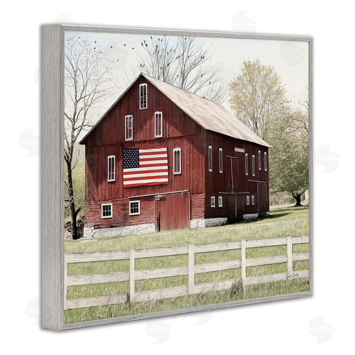 Lori Deiter Patriotic Barn Flag