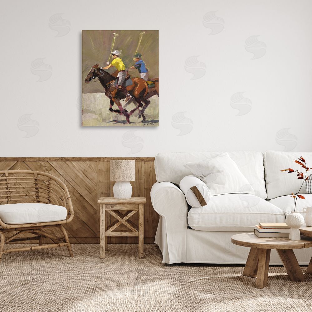 Jeri Ireland Galloping Polo Players