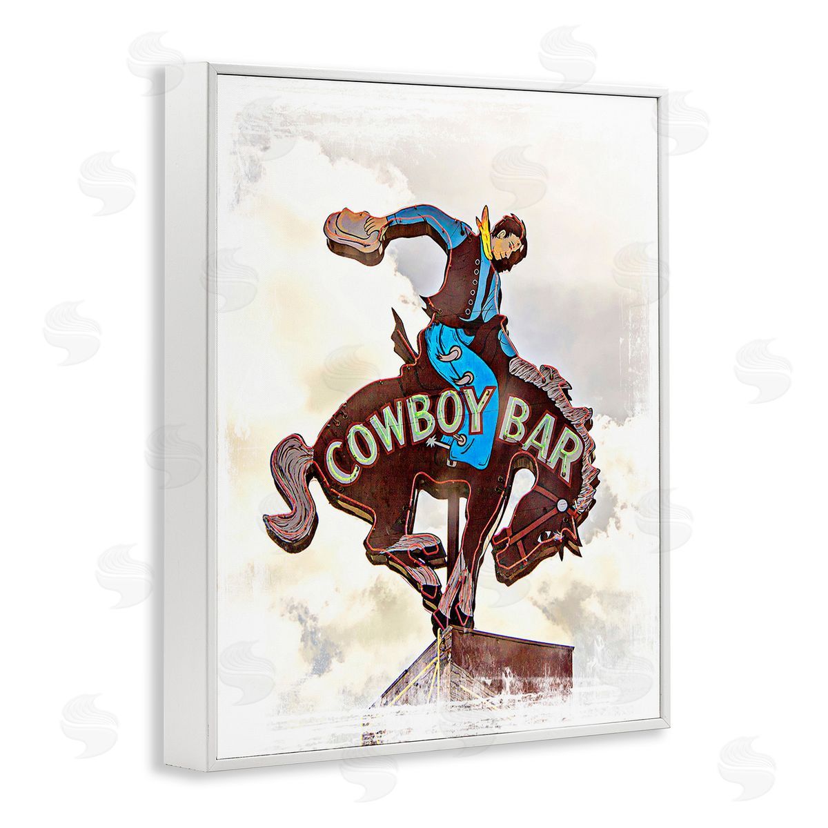 Jerry  Cowart Cowboy Bar Sign