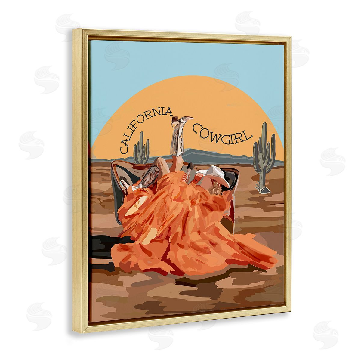 Amelia Noyes California Cowgirl Landscape