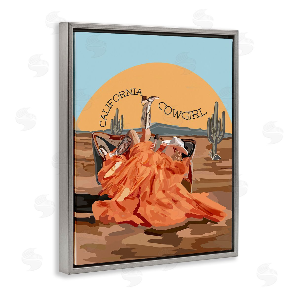 Amelia Noyes California Cowgirl Landscape