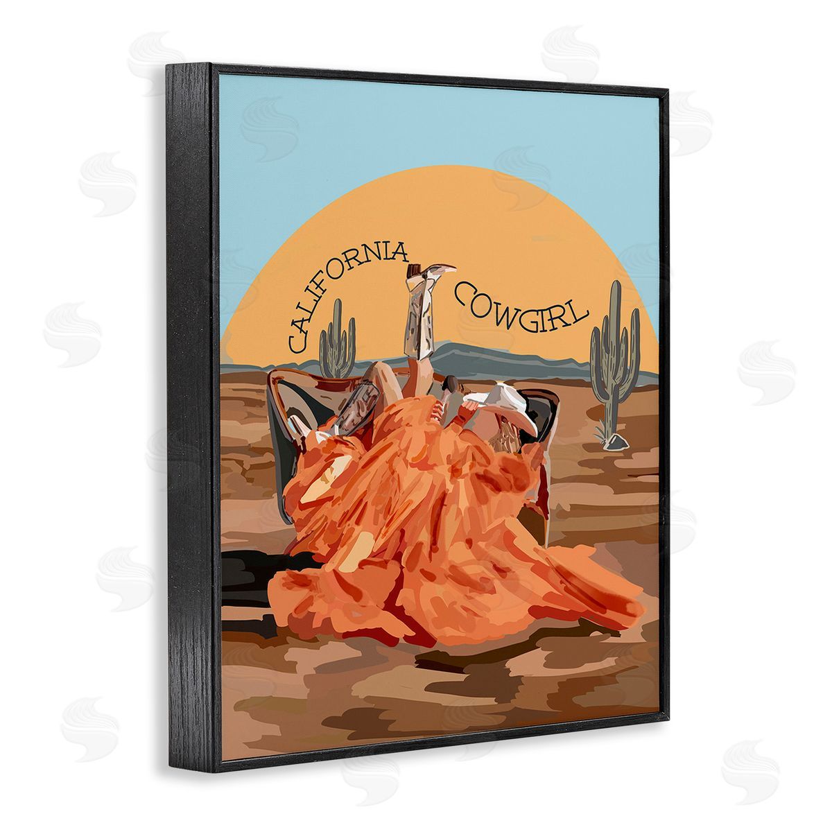 Amelia Noyes California Cowgirl Landscape