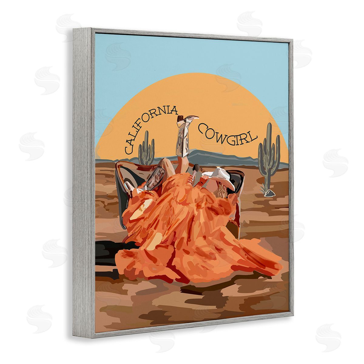 Amelia Noyes California Cowgirl Landscape