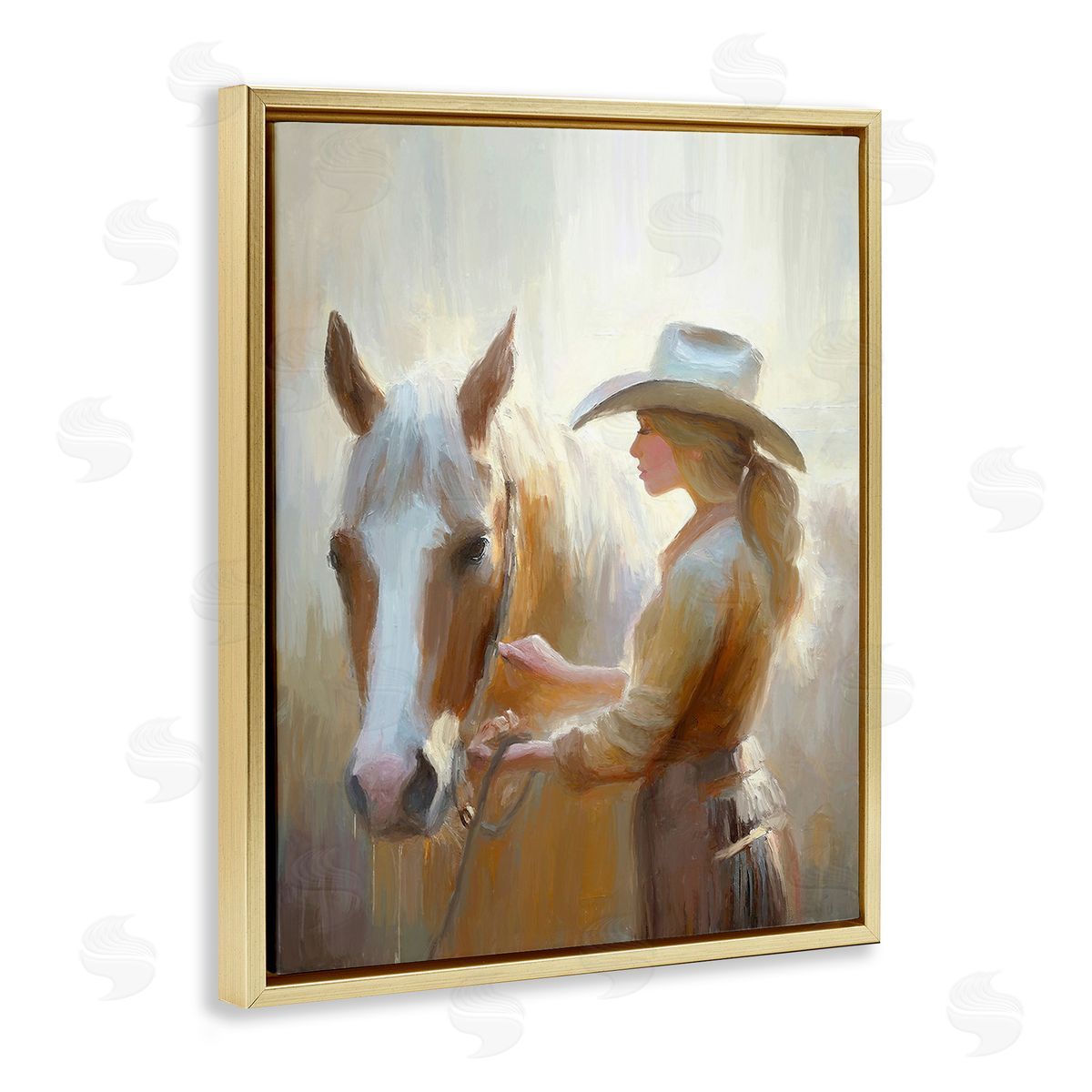 Ramona Murdock Sunlit Cowgirl & Horse