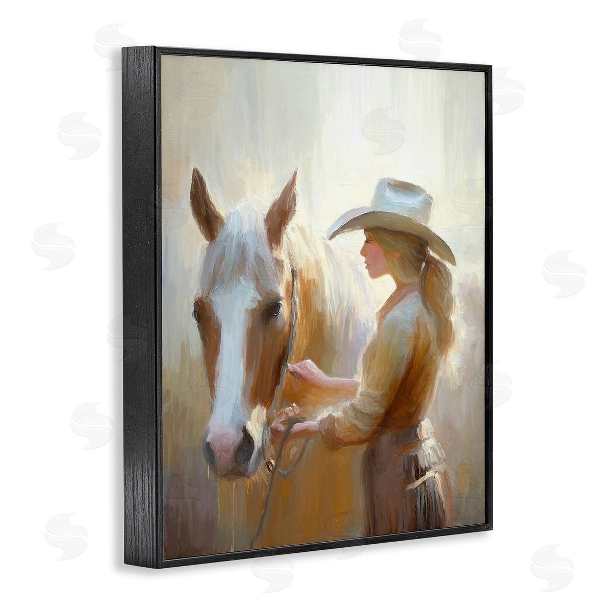 Ramona Murdock Sunlit Cowgirl & Horse