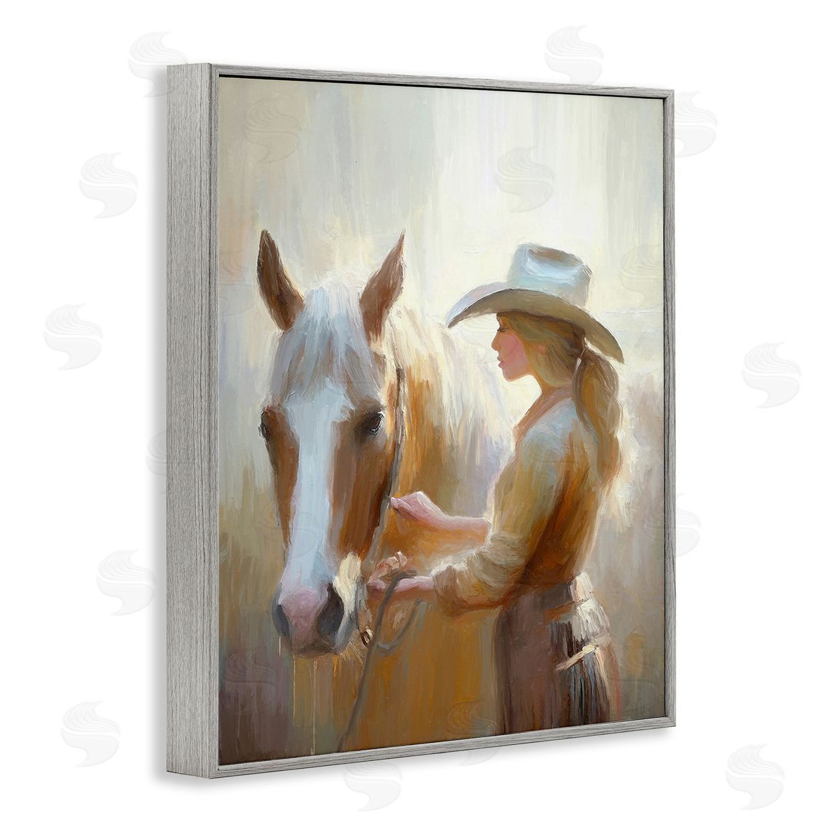 Ramona Murdock Sunlit Cowgirl & Horse