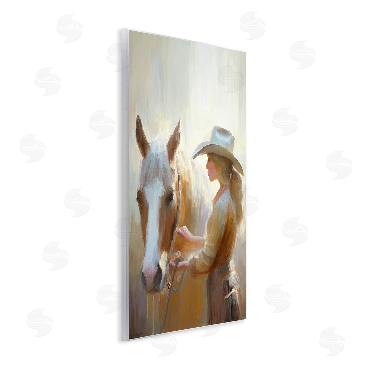 Ramona Murdock Sunlit Cowgirl & Horse