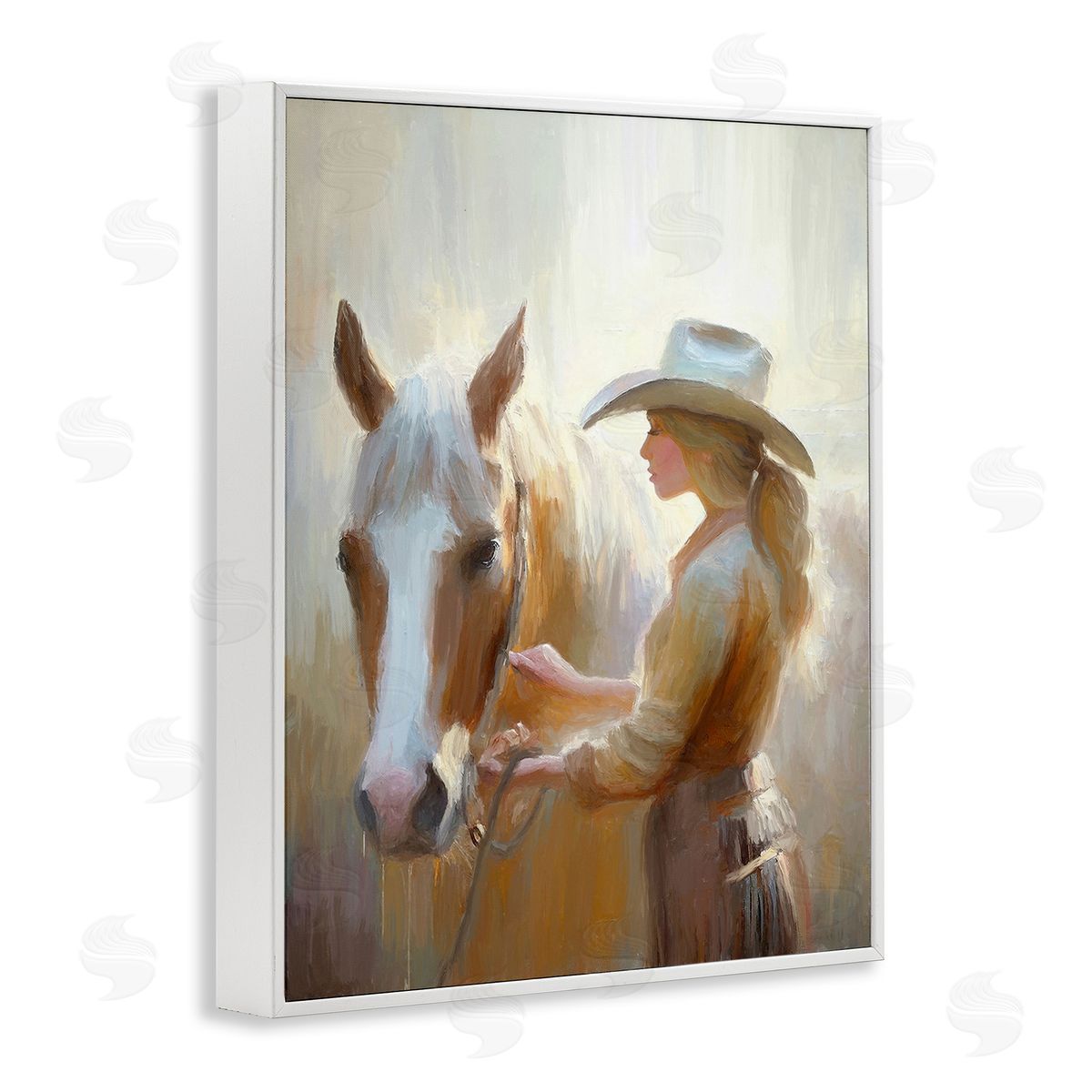 Ramona Murdock Sunlit Cowgirl & Horse
