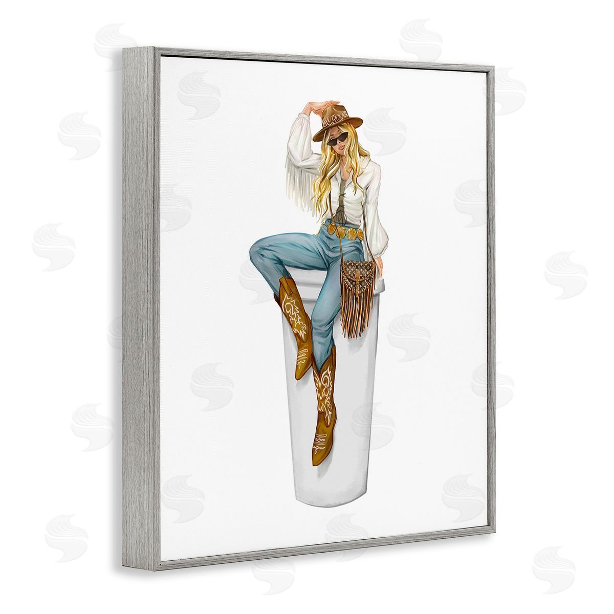Ziwei Li Boho Cowgirl & Coffe_sidee
