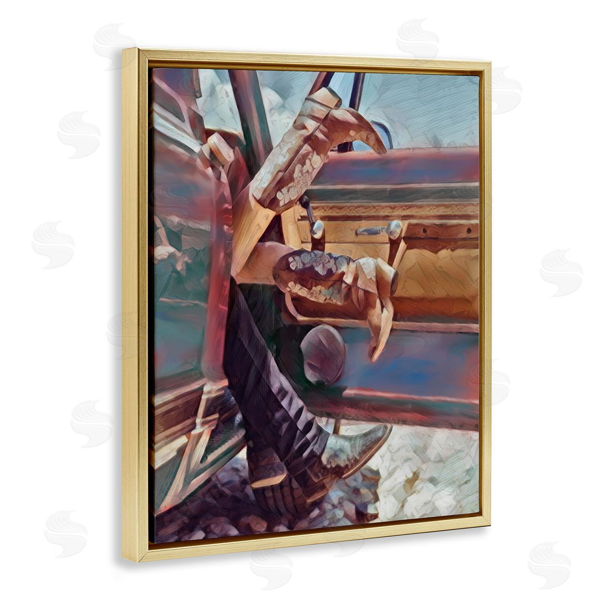 Jesse Keith Kissing Couple in Car