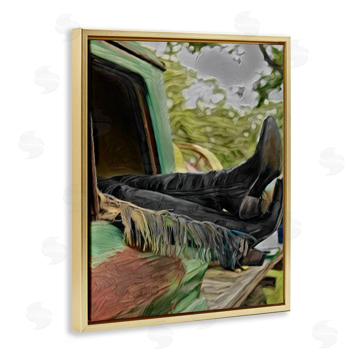 Jesse Keith Relaxing Cowgirl in Nature