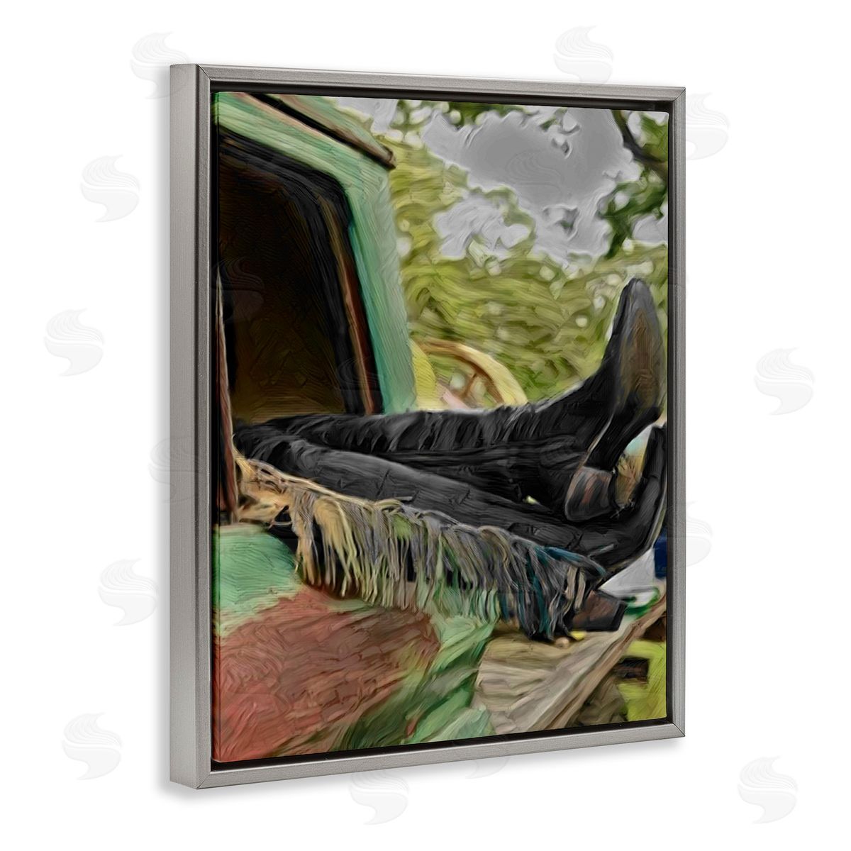 Jesse Keith Relaxing Cowgirl in Nature