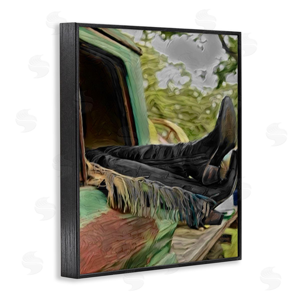 Jesse Keith Relaxing Cowgirl in Nature