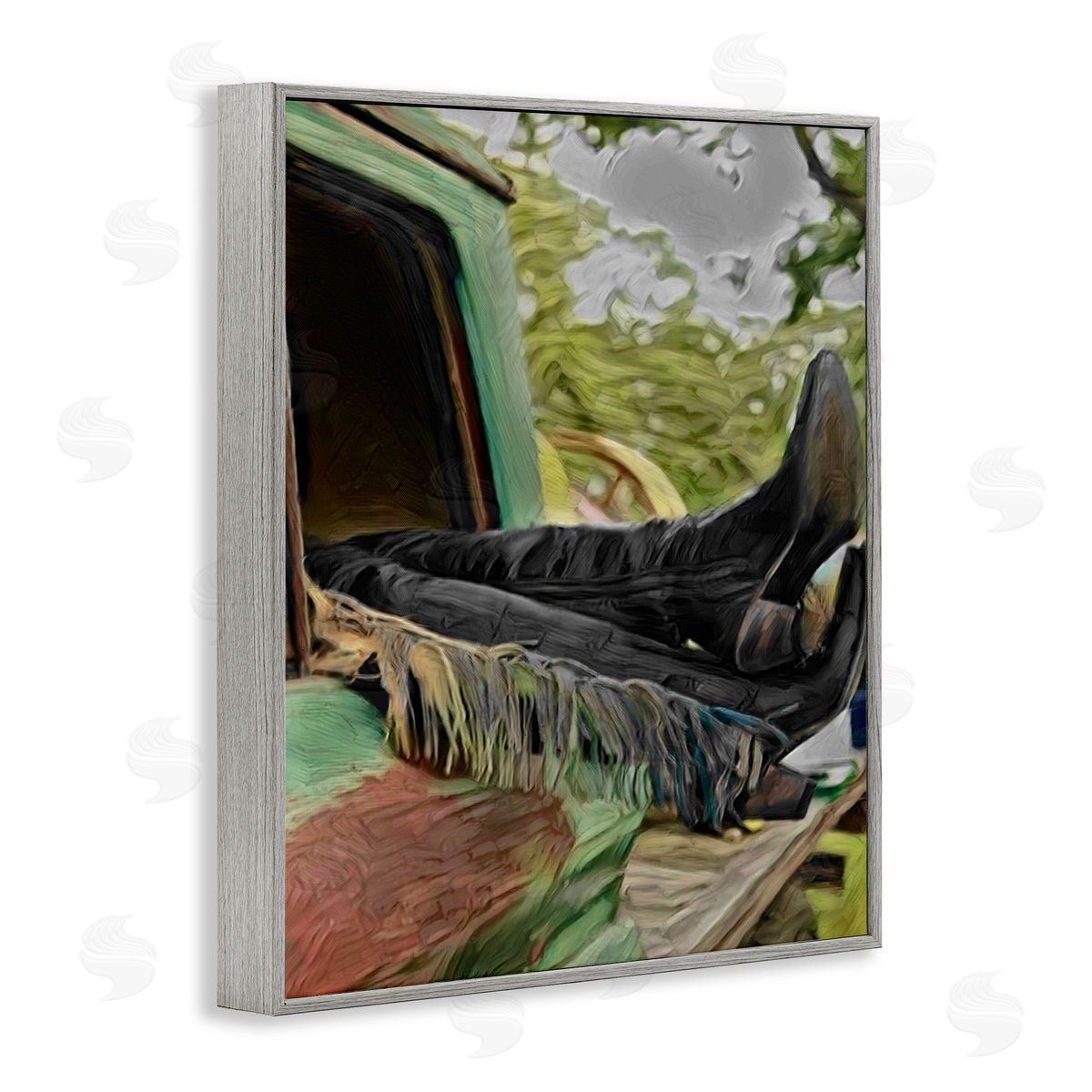 Jesse Keith Relaxing Cowgirl in Nature