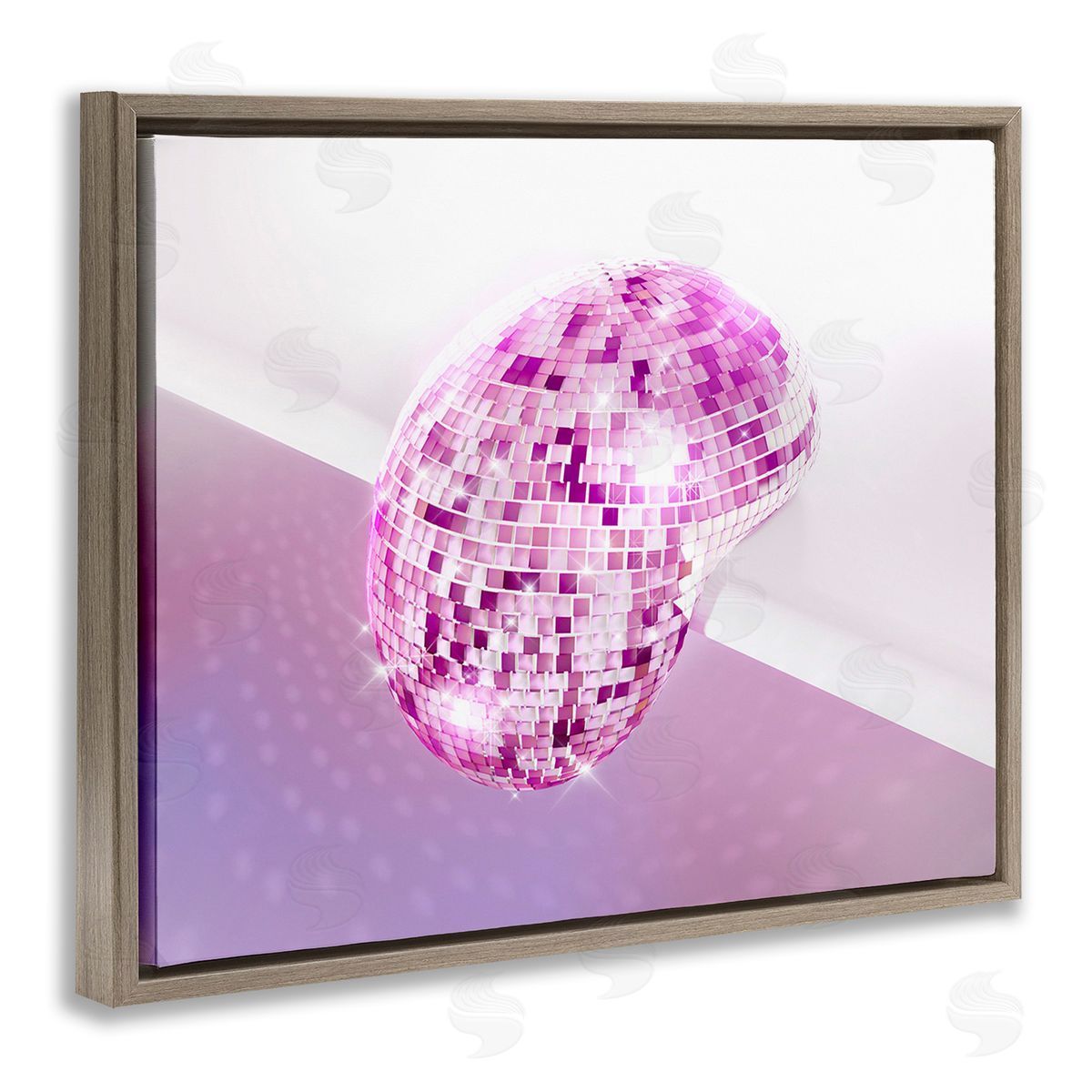 Ziwei Li Purple Melting Disco Ball
