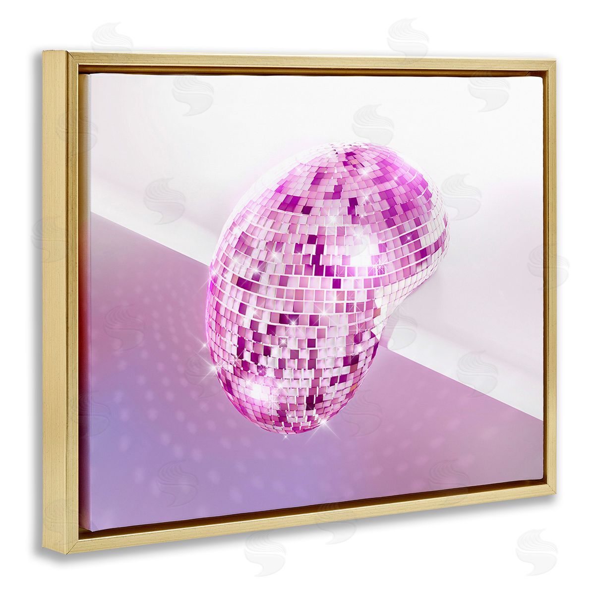 Ziwei Li Purple Melting Disco Ball