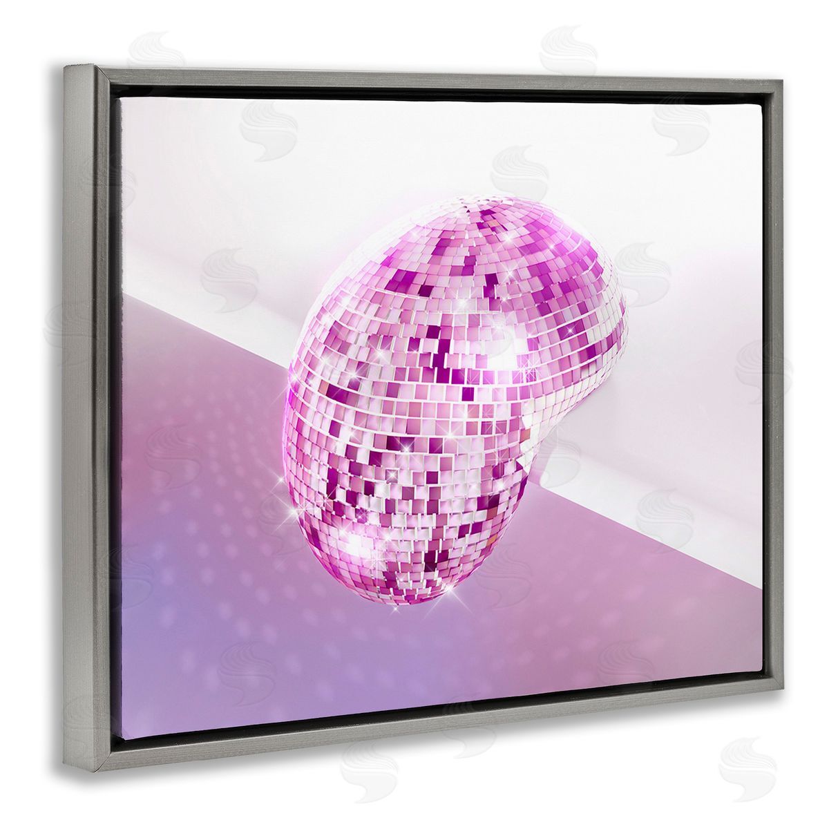 Ziwei Li Purple Melting Disco Ball