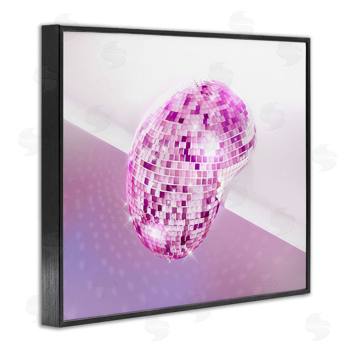 Ziwei Li Purple Melting Disco Ball