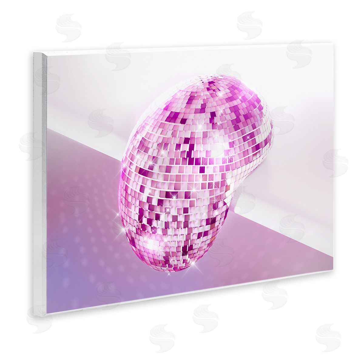 Ziwei Li Purple Melting Disco Ball