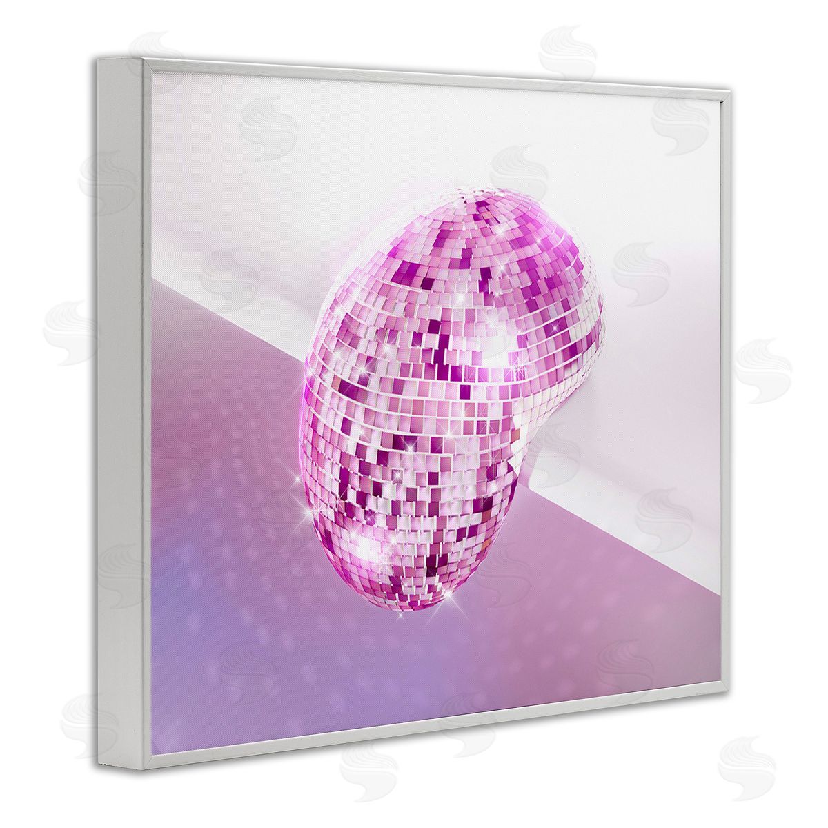 Ziwei Li Purple Melting Disco Ball