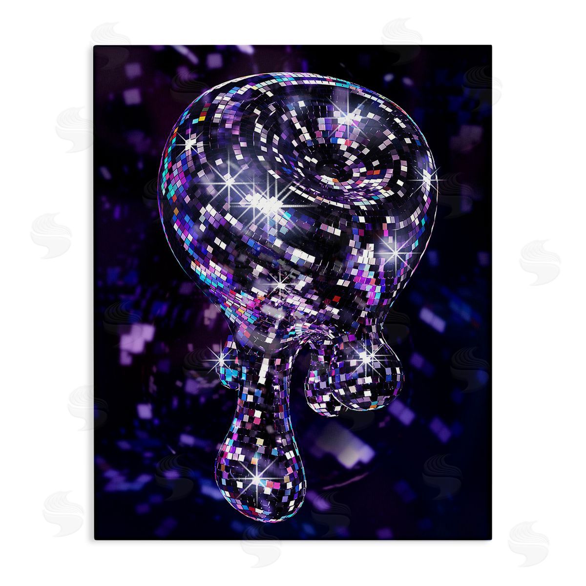 Ziwei Li Abstract Dripping Disco