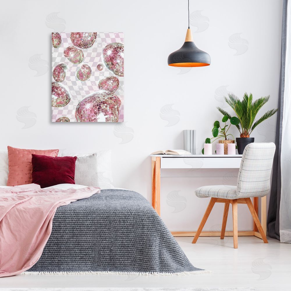 Ziwei Li Pastel Disco Ball Pattern