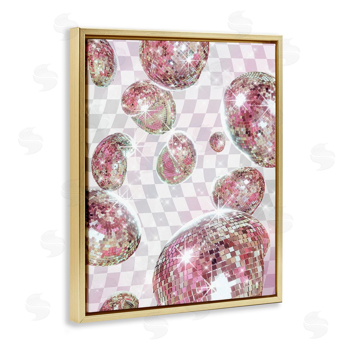 Ziwei Li Pastel Disco Ball Pattern