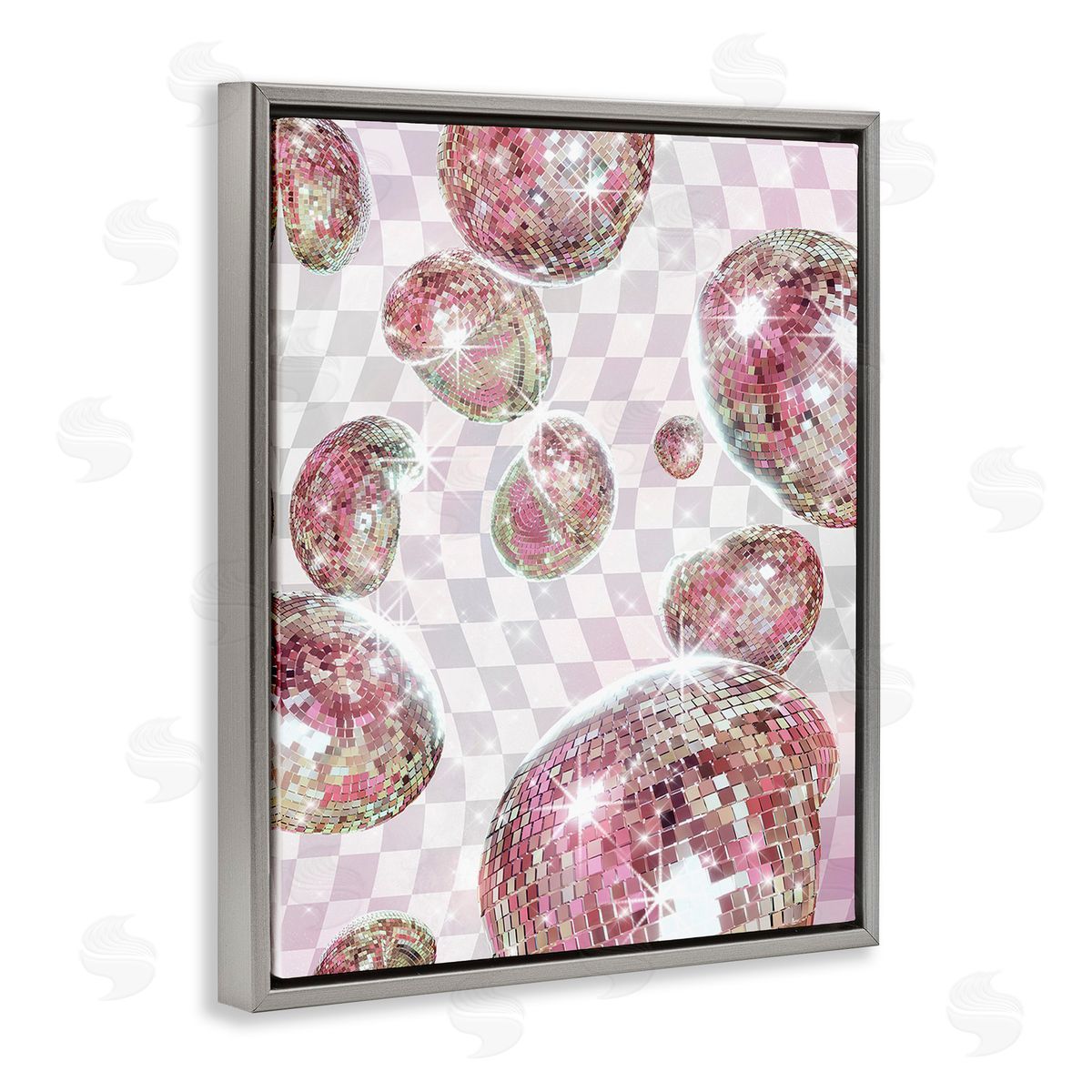 Ziwei Li Pastel Disco Ball Pattern