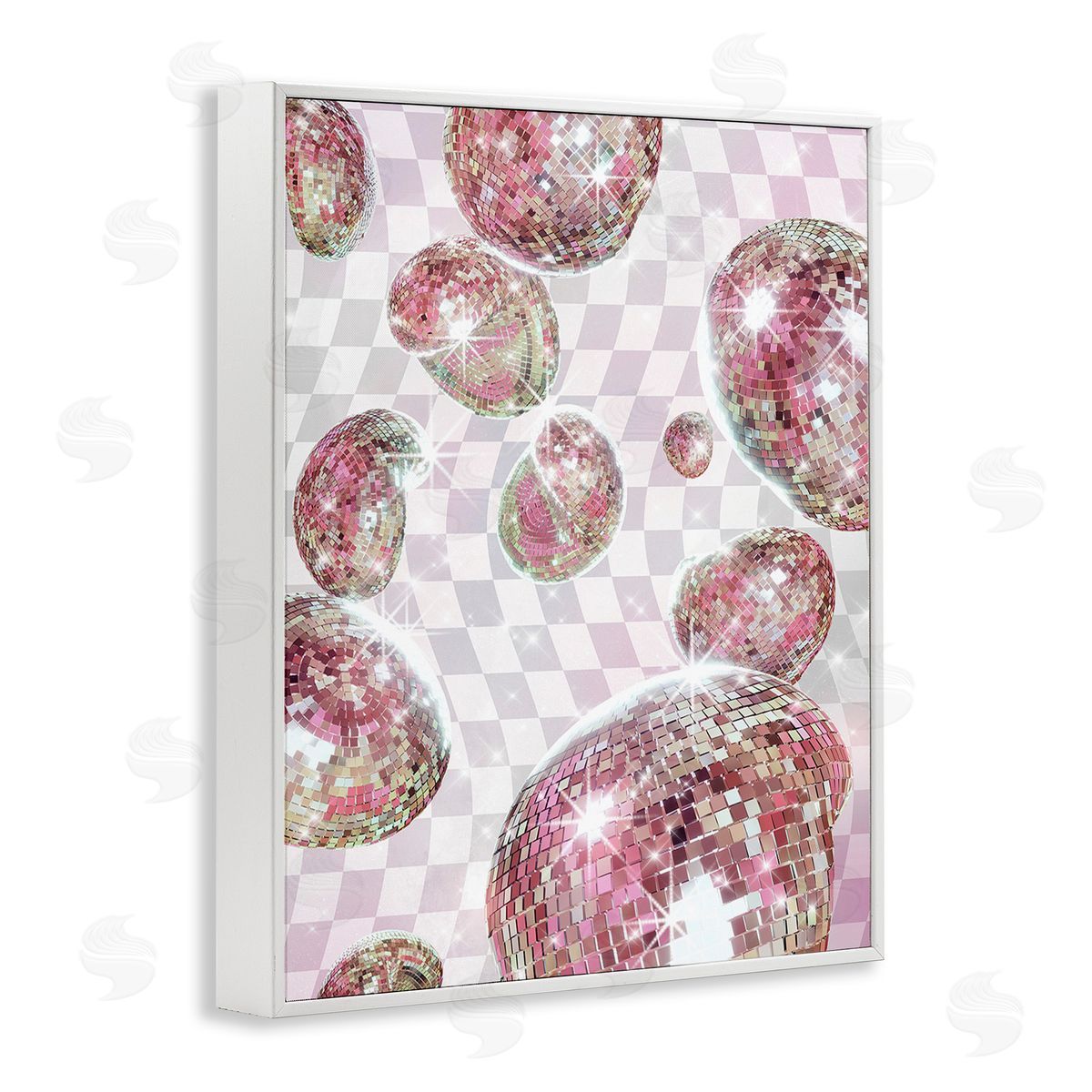 Ziwei Li Pastel Disco Ball Pattern