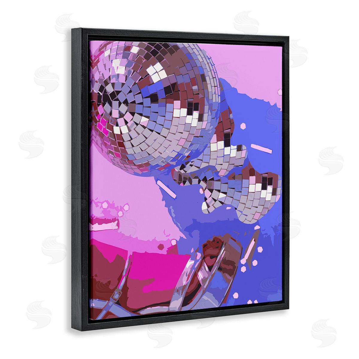 Stupell Studio Abstract Disco & Shoes