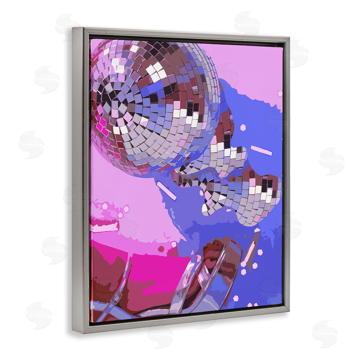 Stupell Studio Abstract Disco & Shoes