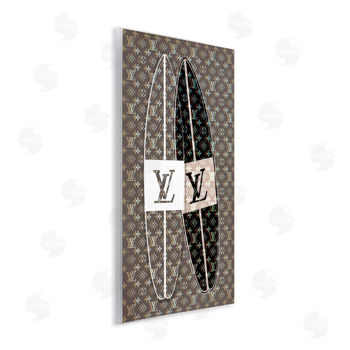 Martina Pavlova Fashion Patterned Surf Wooden Wall Plaque Art Print