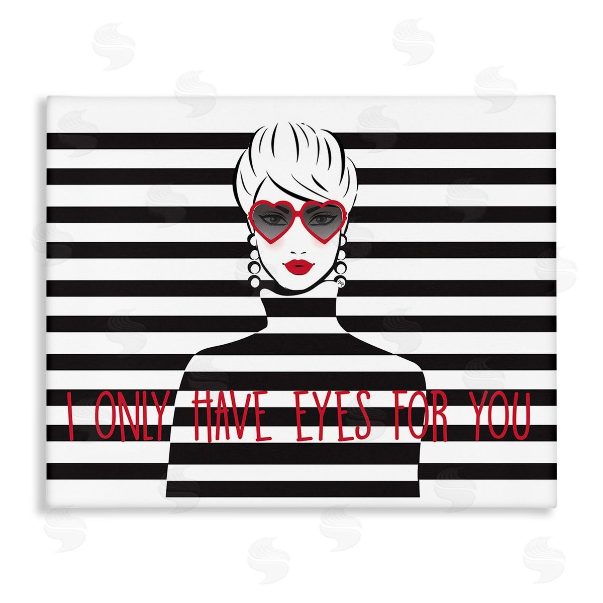 Martina Pavlova Only Eyes For You Canvas Wall Art Print