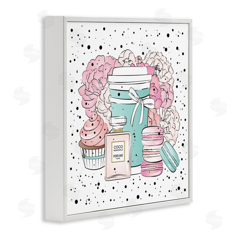 Martina Pavlova Modern Glam Desserts White Framed Glicee Wall Art Print