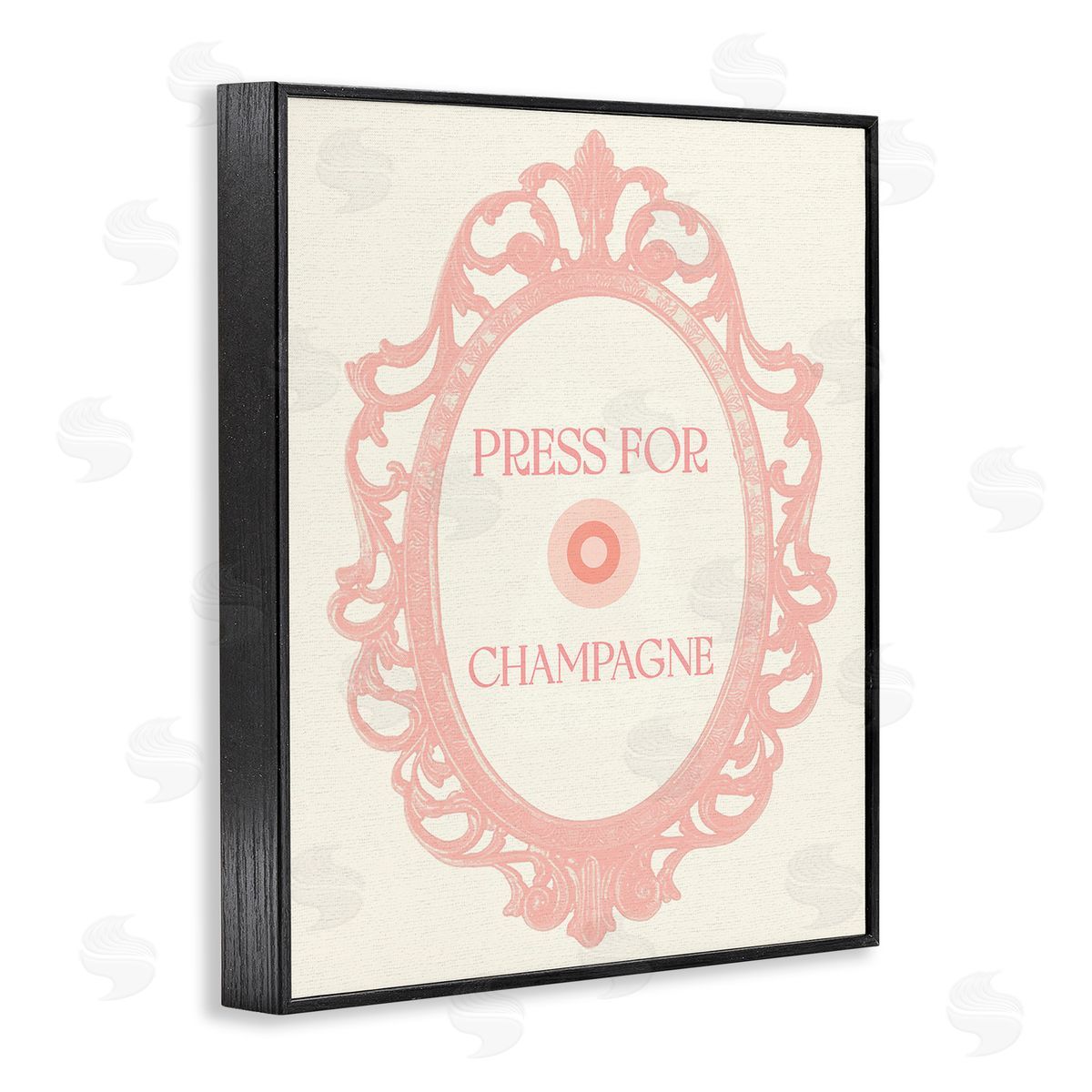 Stupell Studio Press For Champagne Black Framed Giclee Wall Art Print