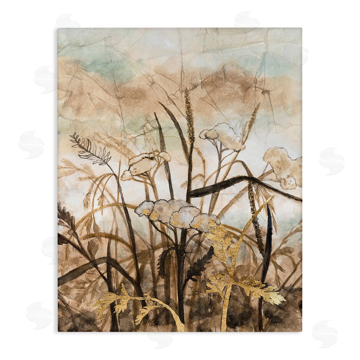 Vanna Lam Abstract Neutral Landscape Canvas Wall Art Print