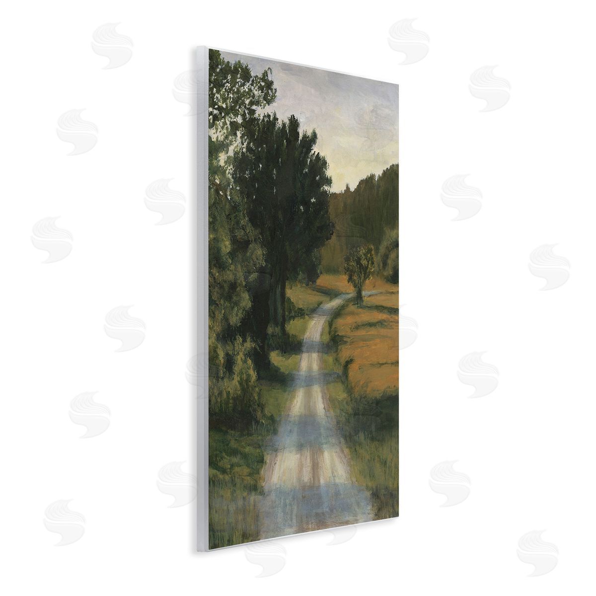 Michael Willett Shadowed Rural Path Wooden Wall Plaque Art Print