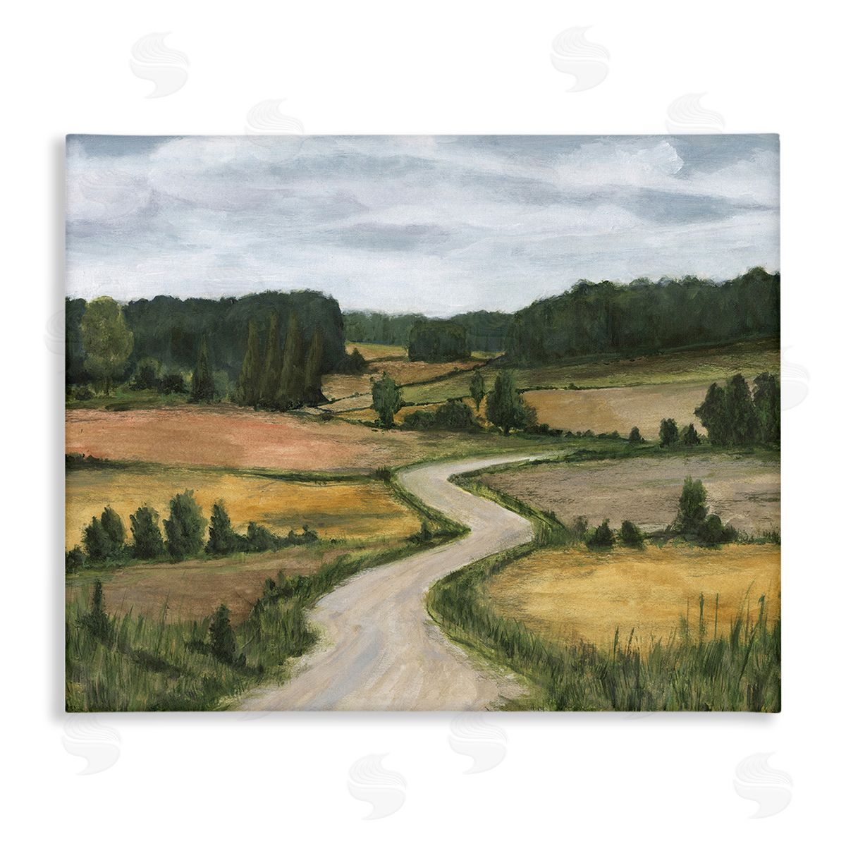 Michael Willett Waning Rural Rode Canvas Wall Art Print