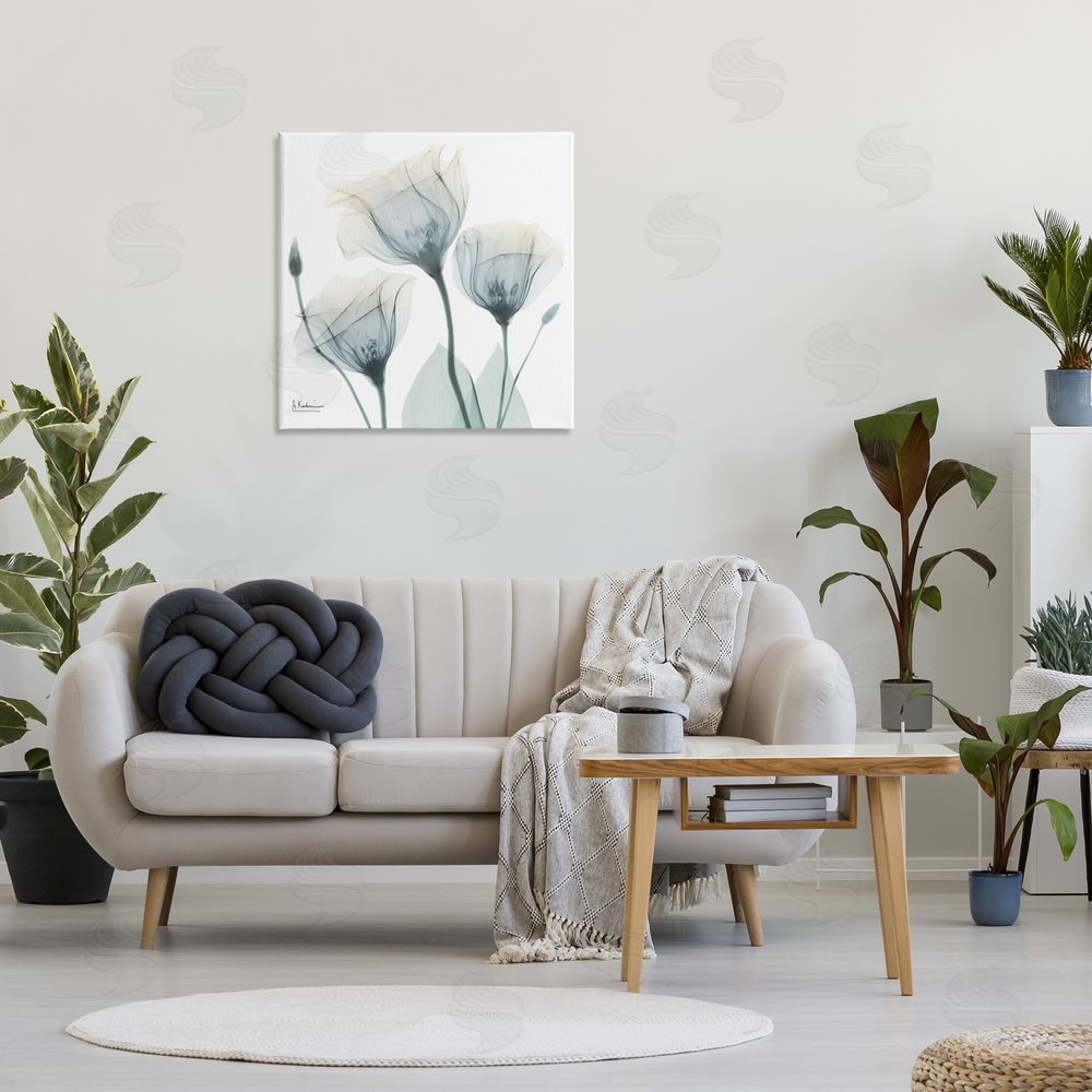 Albert Koetsier Soft Opaque Tulips Canvas Wall Art Print in Room