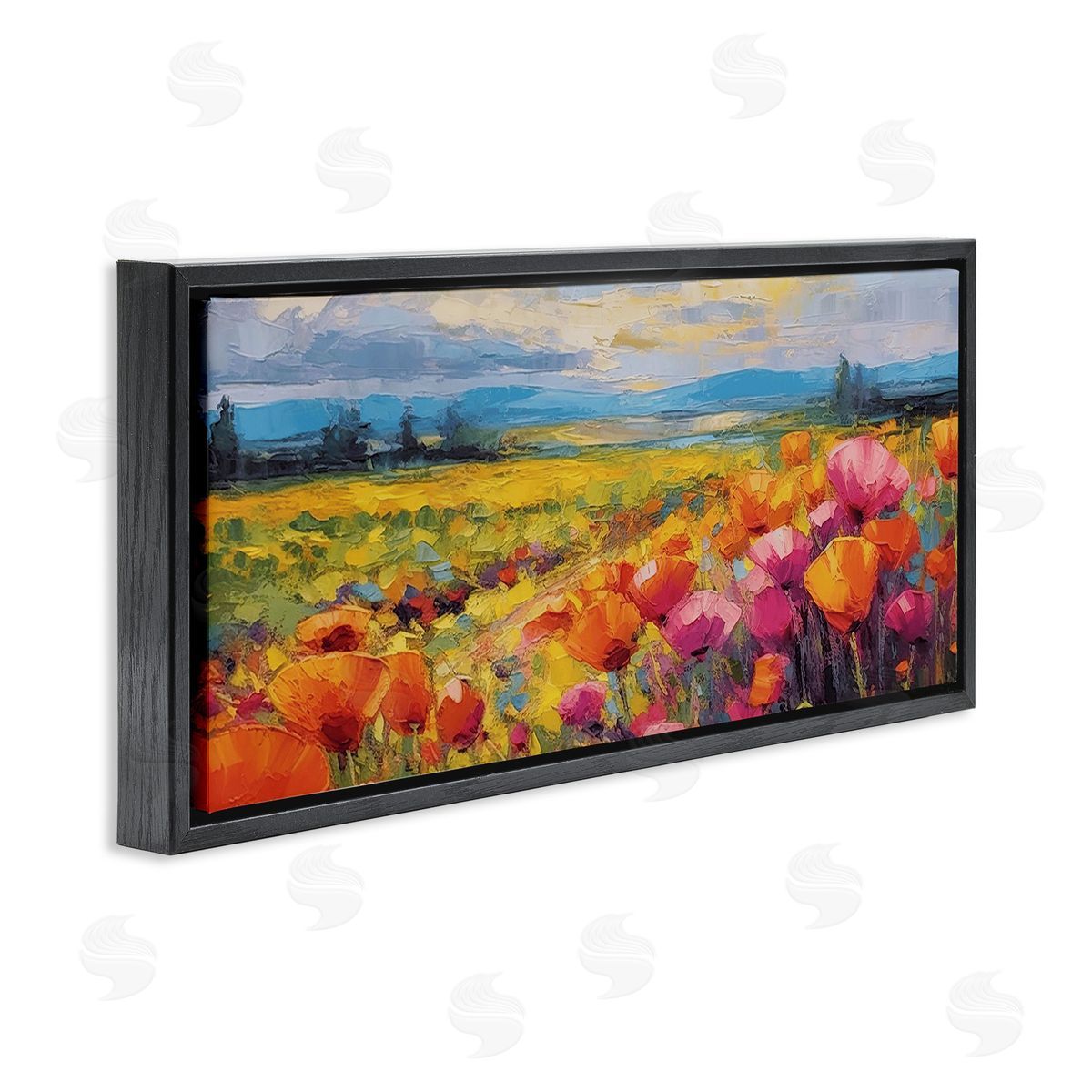 Gina Kelly Bright Tulips Landscape