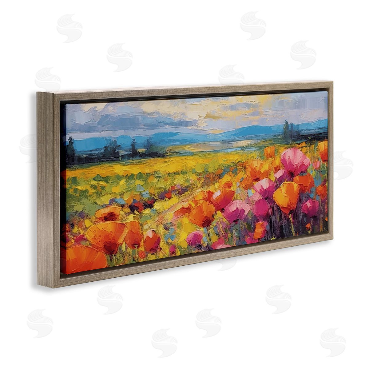 Gina Kelly Bright Tulips Landscape