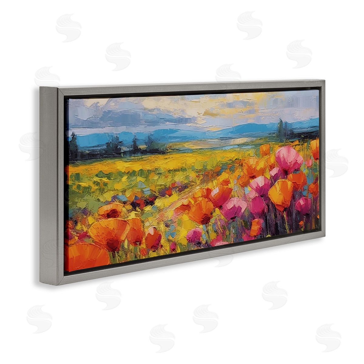Gina Kelly Bright Tulips Landscape